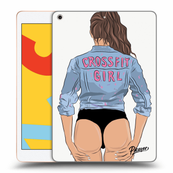 Obal pre Apple iPad 10.2" 2019 (7. gen) - Crossfit girl - nickynellow