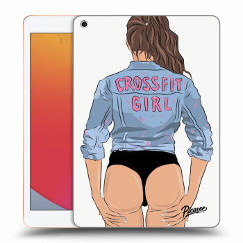 Obal pre Apple iPad 10.2" 2020 (8. gen) - Crossfit girl - nickynellow