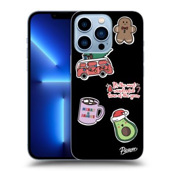Obal pre Apple iPhone 13 Pro - Christmas Stickers