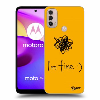 Obal pre Motorola Moto E40 - I am fine