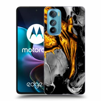 Obal pre Motorola Edge 30 - Black Gold