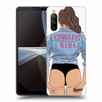 Obal pre Sony Xperia 10 III - Crossfit girl - nickynellow