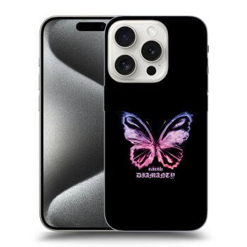 Obal pre Apple iPhone 15 Pro - Diamanty Purple