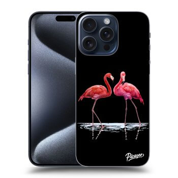 Obal pre Apple iPhone 15 Pro Max - Flamingos couple