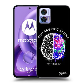 Obal pre Motorola Edge 30 Neo - Brain - White