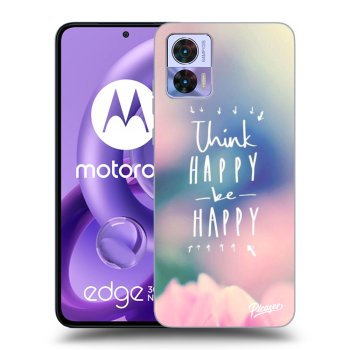 Obal pre Motorola Edge 30 Neo - Think happy be happy