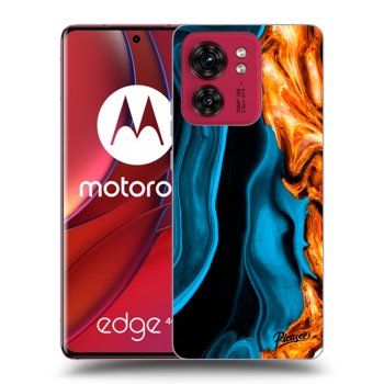 Obal pre Motorola Edge 40 - Gold blue