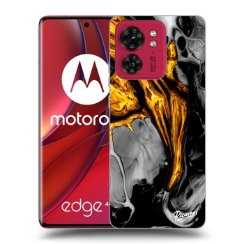 Obal pre Motorola Edge 40 - Black Gold