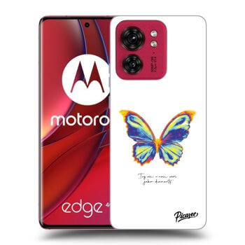 Obal pre Motorola Edge 40 - Diamanty White