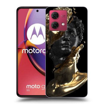 Obal pre Motorola Moto G84 5G - Gold - Black