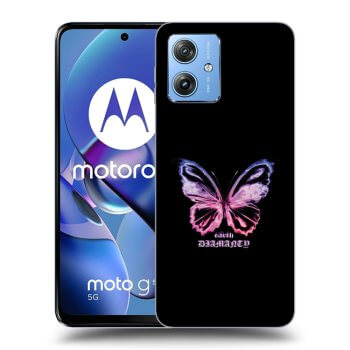 Obal pre Motorola Moto G54 5G - Diamanty Purple