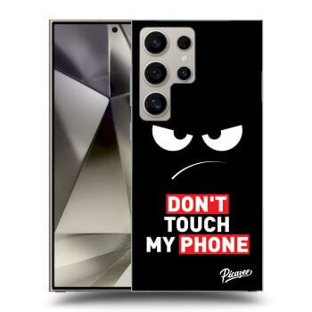 Obal pre Samsung Galaxy S24 Ultra S928B 5G - Angry Eyes - Transparent
