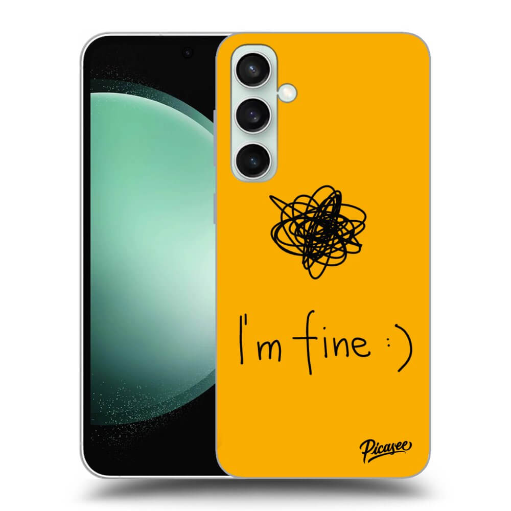 Picasee ULTIMATE CASE PowerShare pro Samsung Galaxy S23 FE S711B - I am fine