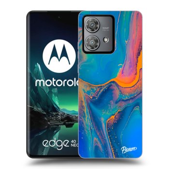 Obal pre Motorola Edge 40 Neo - Rainbow