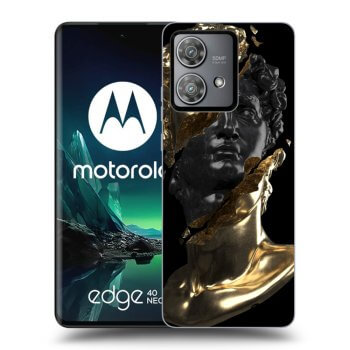 Obal pre Motorola Edge 40 Neo - Gold - Black
