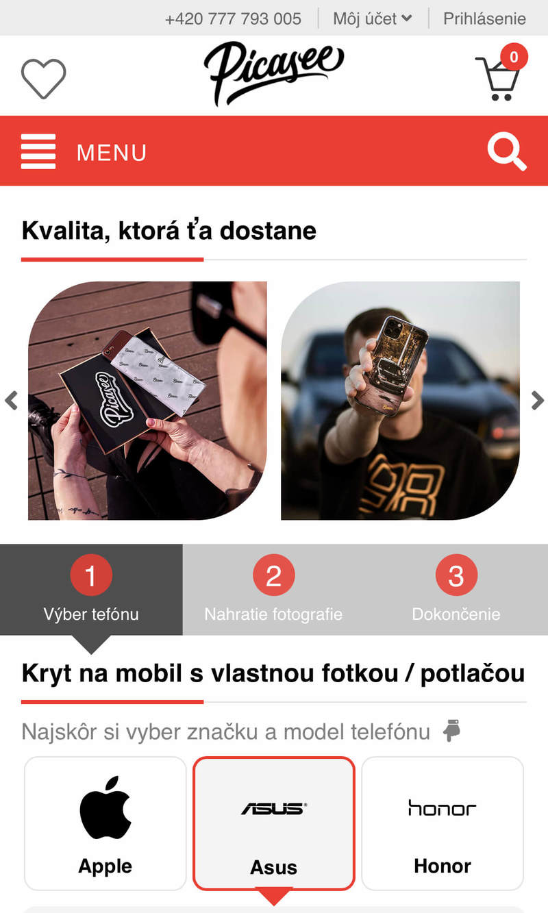 Tvorba vlastného krytu s fotografiou