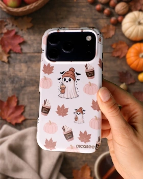 Picasee Fashion Case pre Samsung Galaxy A12 A125F - Pumpkin spice