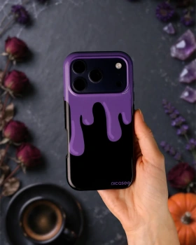 Picasee Fashion Case MagSafe pre Apple iPhone 17 Pro Max - Purple spooky