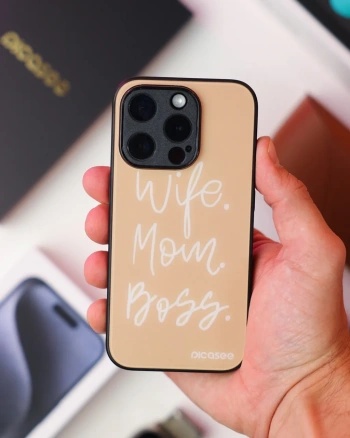 Picasee ULTIMATE CASE MagSafe pro Apple iPhone 12 Pro - Boss Mama