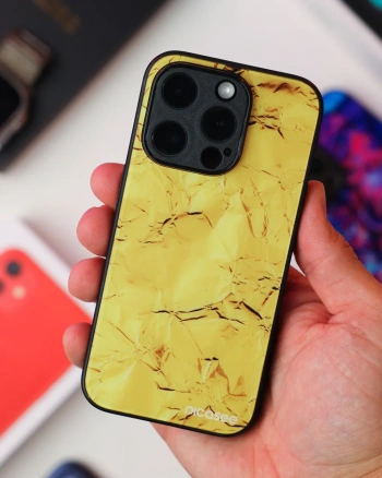 Picasee ULTIMATE CASE MagSafe pro Apple iPhone 12 - Gold