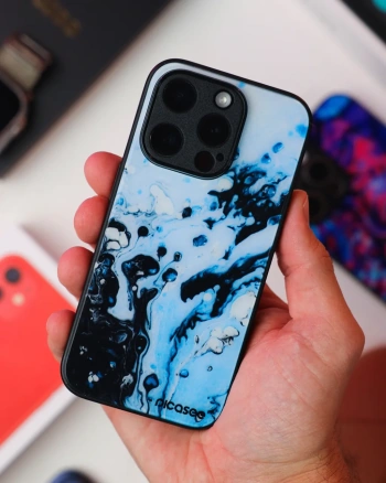 Picasee ULTIMATE CASE MagSafe pro Apple iPhone 17e - Organic blue