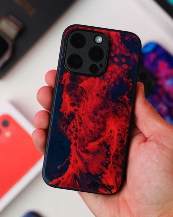 Picasee ULTIMATE CASE MagSafe pro Apple iPhone 17e - Organic red