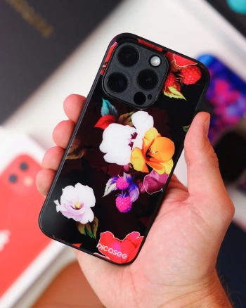 Picasee ULTIMATE CASE MagSafe pro Apple iPhone 12 - Flowers and Berries