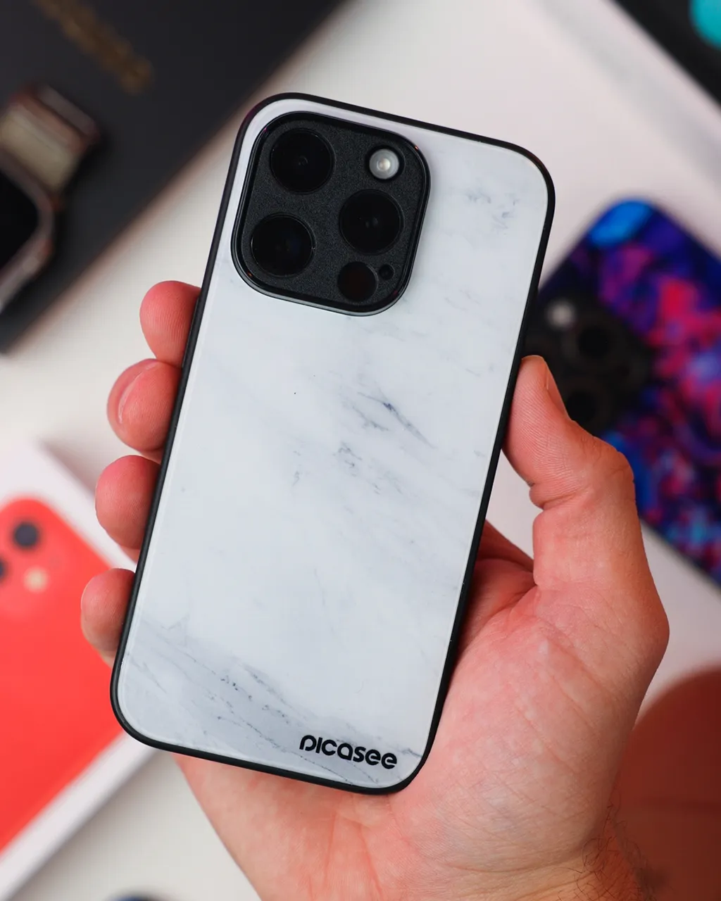 ULTIMATE CASE pro Honor Magic5 Pro - White marble
