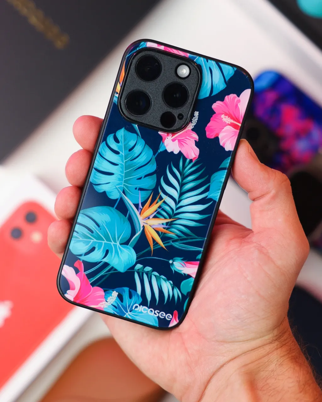 ULTIMATE CASE pro Google Pixel 10 - Pink Monstera