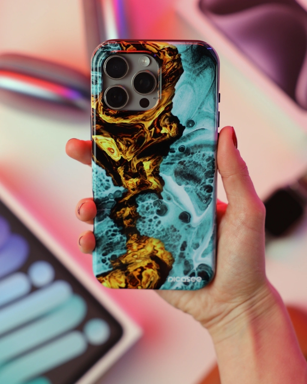 Fashion Case pre Apple iPhone 13 mini - Goldsky