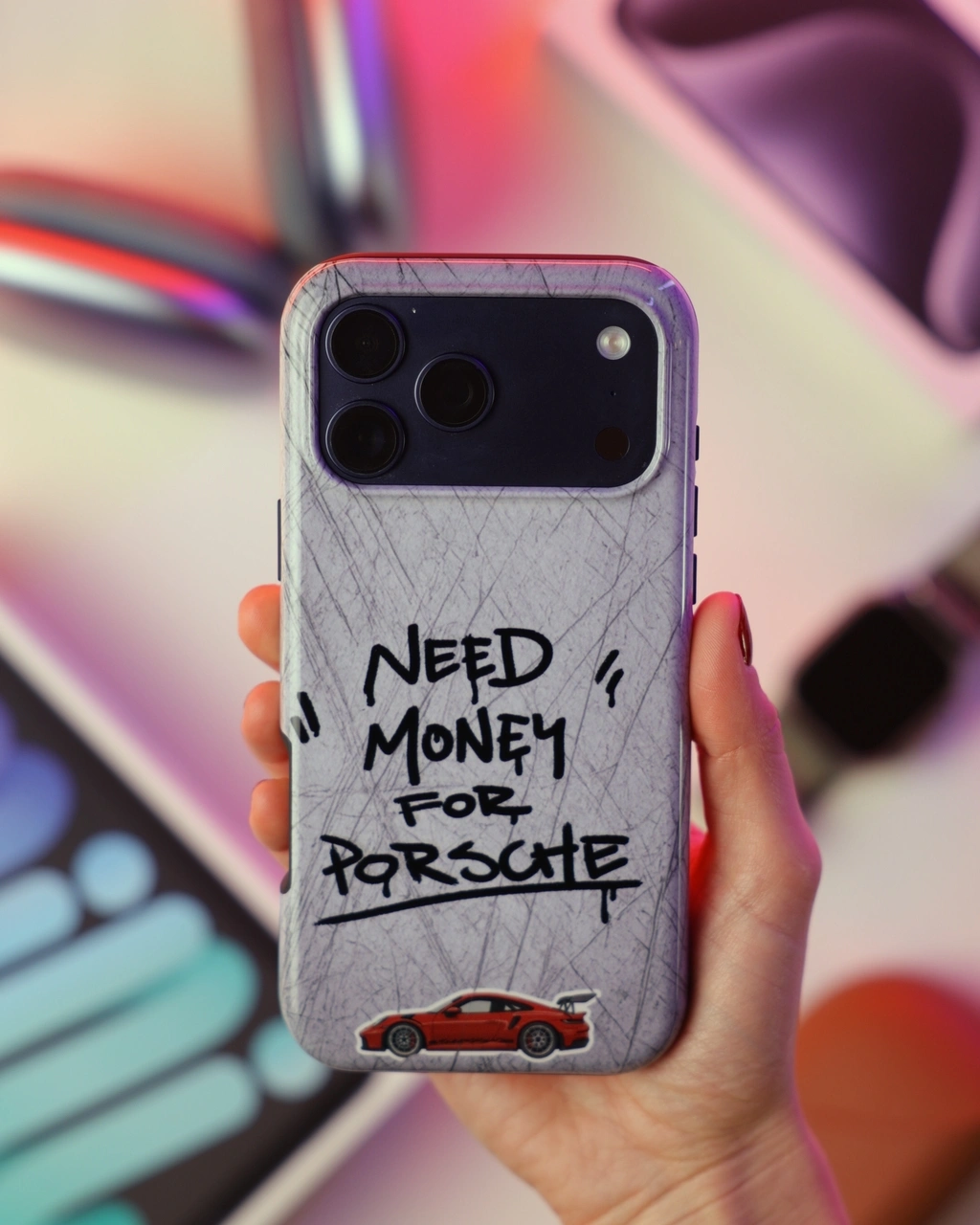 Fashion Case PowerShare pro Samsung Galaxy S26 - Grey Drift