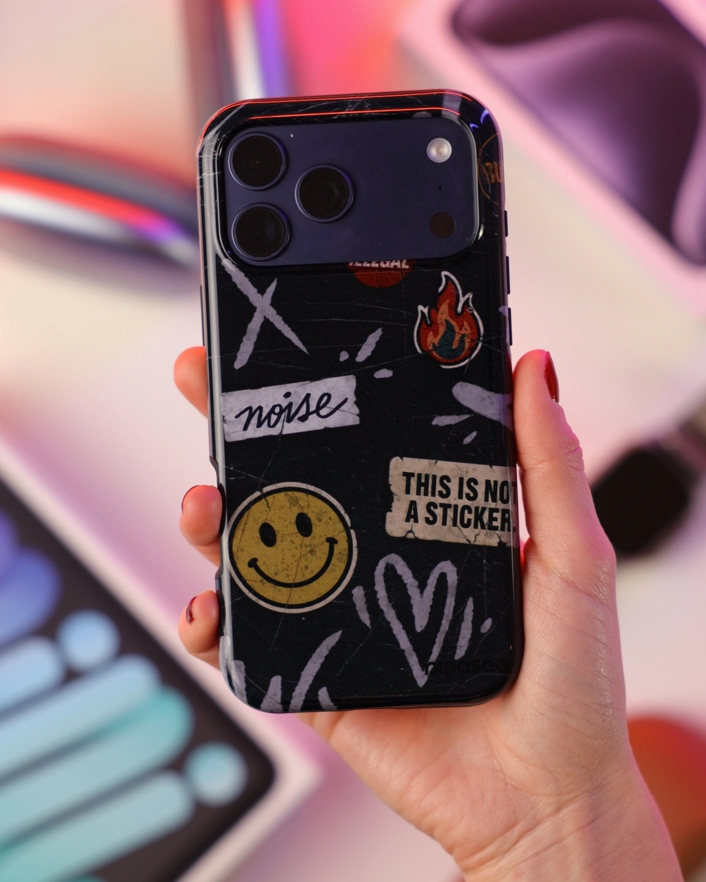 Fashion Case pre Apple iPhone 8 - STICKERS x TAGS