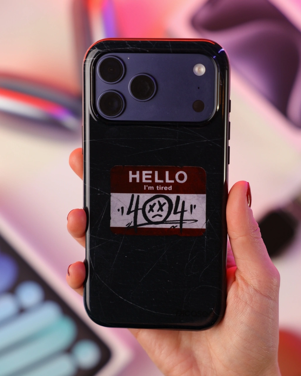 Fashion Case pre Apple iPhone 13 mini - HELLO 404