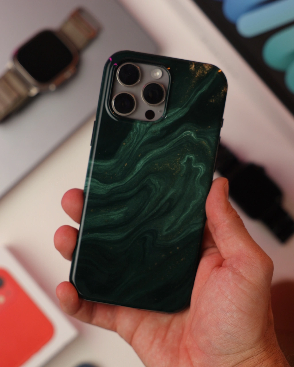 Fashion Case MagSafe pre Apple iPhone 14 Plus - Green