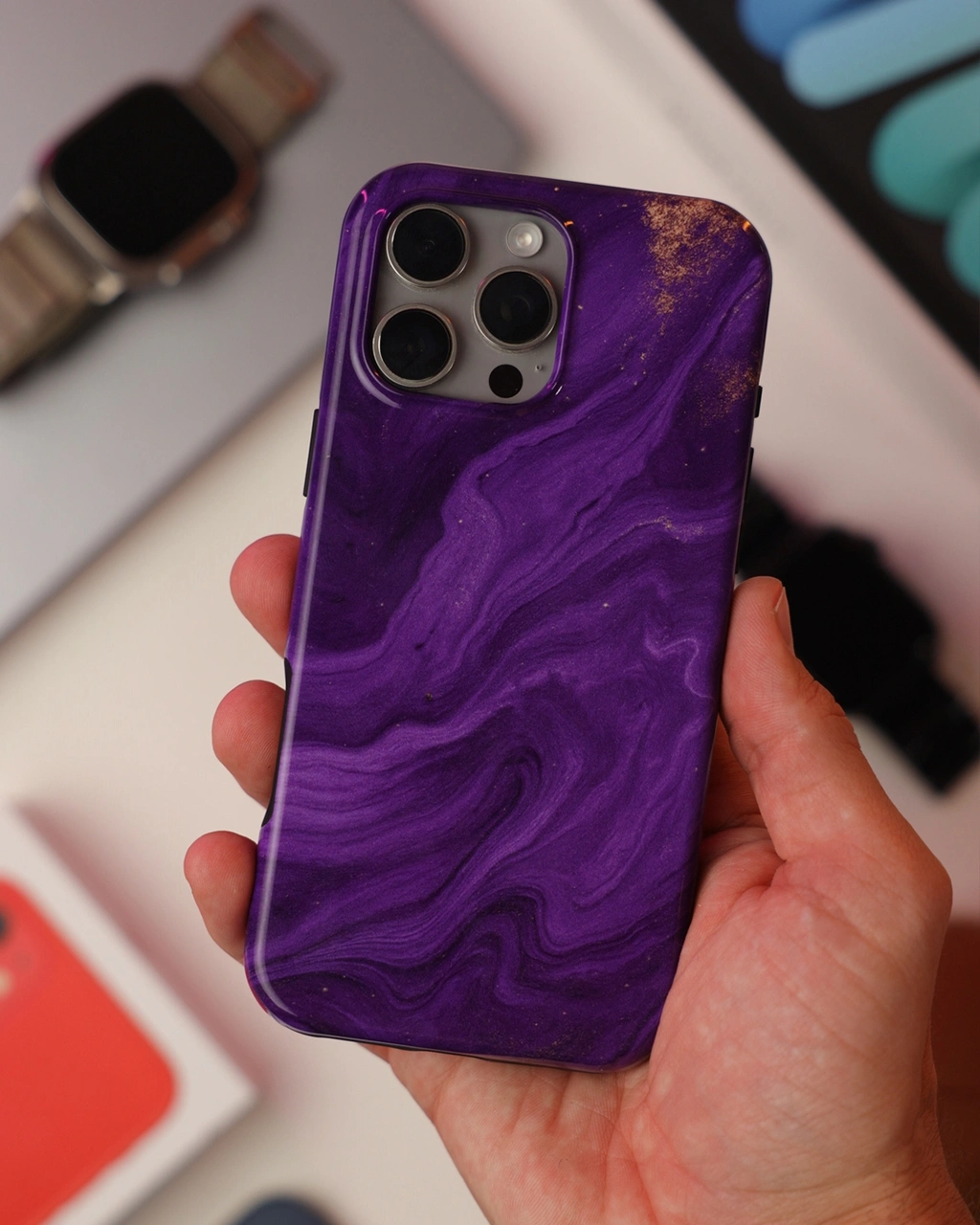 Fashion Case pre Apple iPhone 8 - Purple