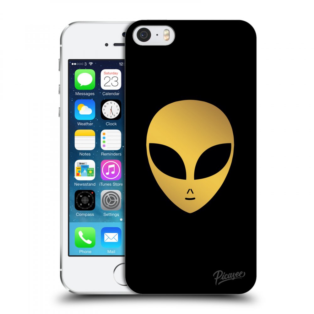 Picasee ULTIMATE CASE pro Apple iPhone 5/5S/SE - Earth - Alien