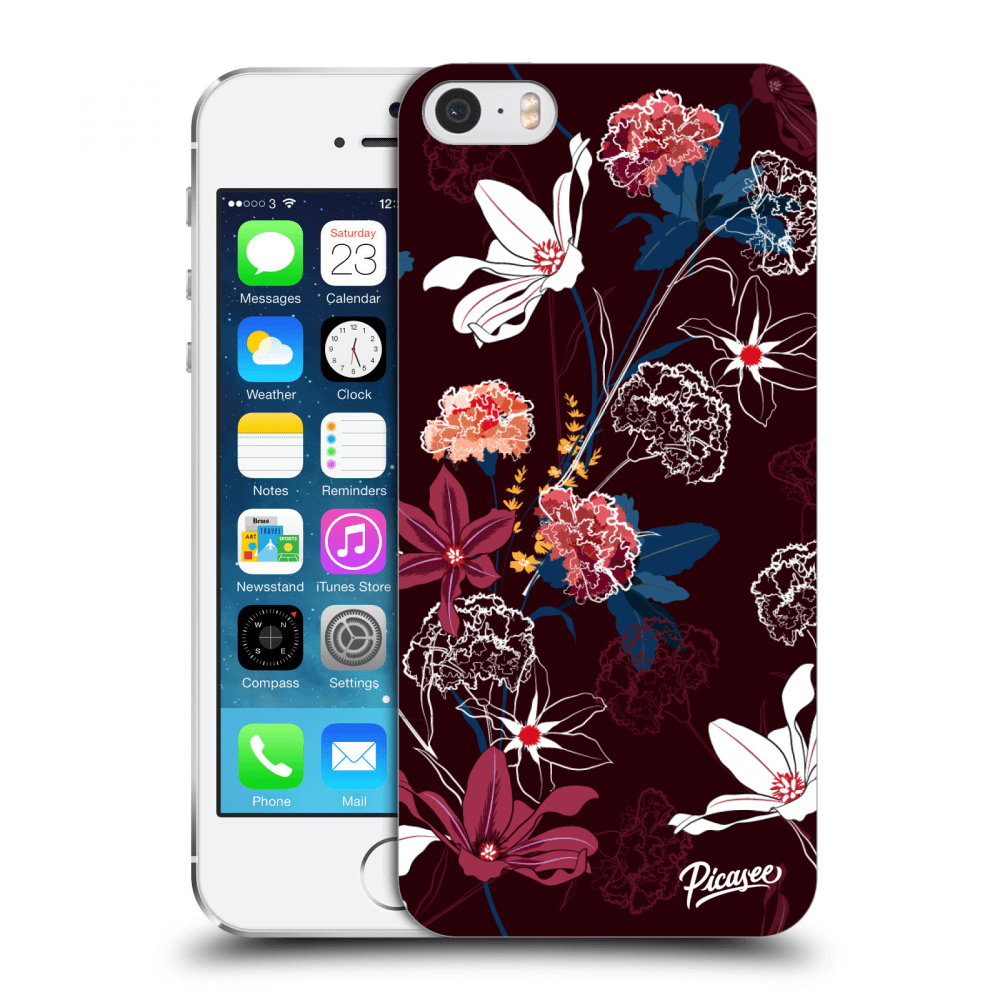 Picasee ULTIMATE CASE pro Apple iPhone 5/5S/SE - Dark Meadow