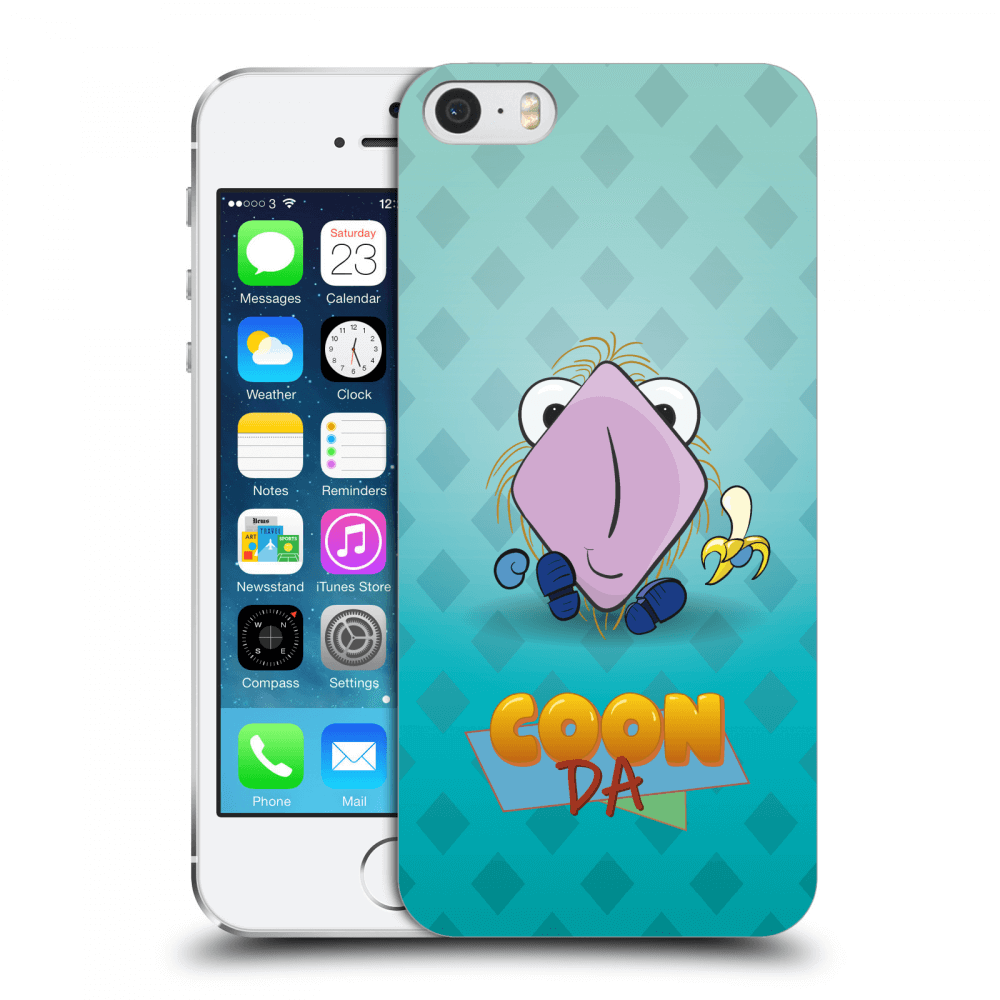 Picasee ULTIMATE CASE pro Apple iPhone 5/5S/SE - COONDA chlupatka světlá