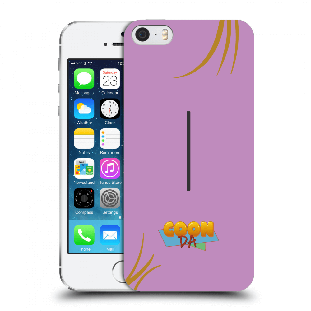 Picasee silikónový prehľadný obal pre Apple iPhone 5/5S/SE - COONDA růžovka