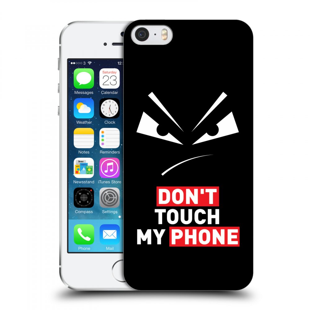 Picasee ULTIMATE CASE pro Apple iPhone 5/5S/SE - Evil Eye - Transparent