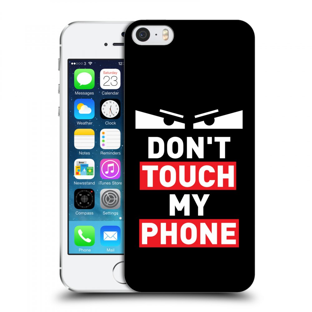 Picasee ULTIMATE CASE pro Apple iPhone 5/5S/SE - Shadow Eye - Transparent