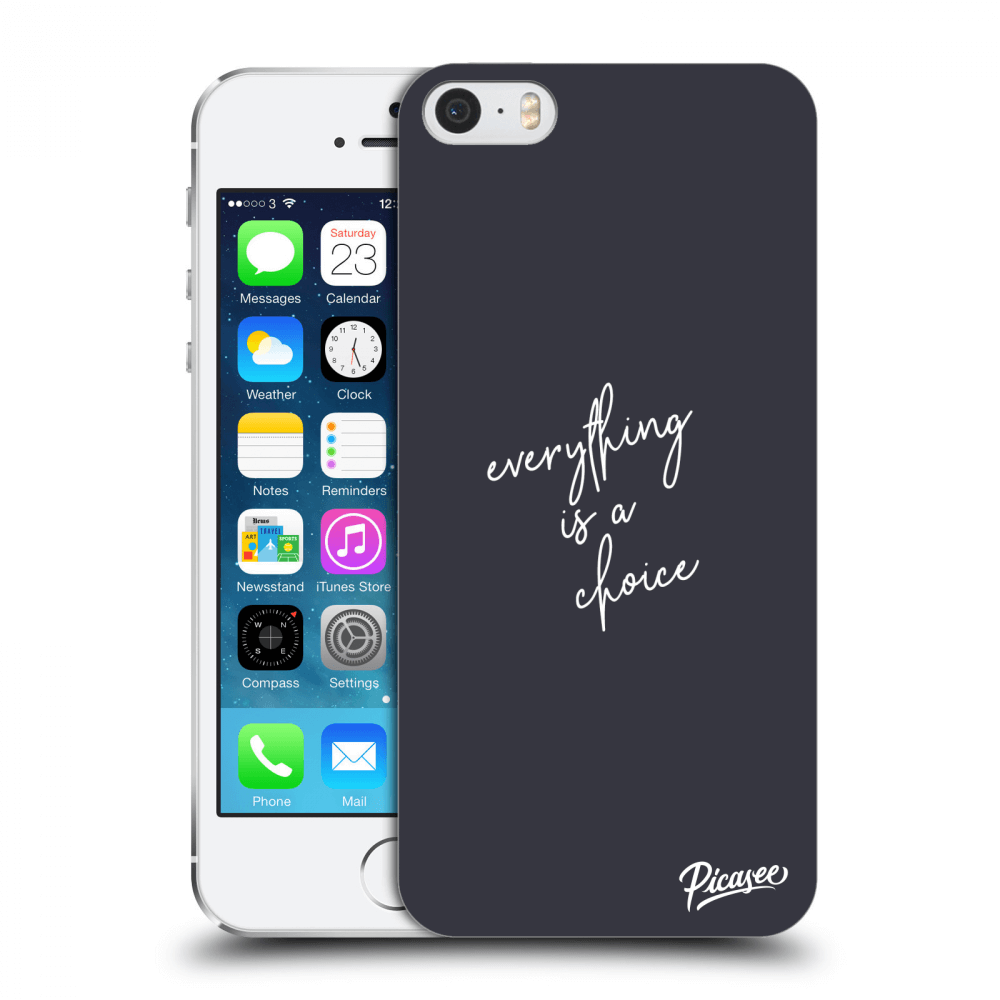 Picasee ULTIMATE CASE pro Apple iPhone 5/5S/SE - Všetko je na tebe