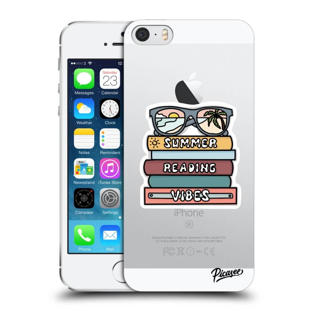 Picasee ULTIMATE CASE pro Apple iPhone 5/5S/SE - Summer reading vibes