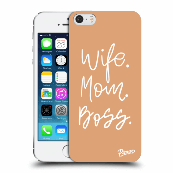 Obal pre Apple iPhone 5/5S/SE - Boss Mama