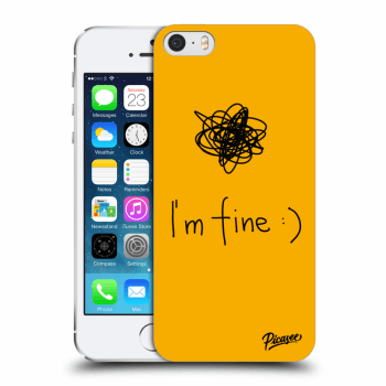 Obal pre Apple iPhone 5/5S/SE - I am fine