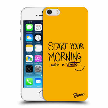 Picasee silikónový prehľadný obal pre Apple iPhone 5/5S/SE - Smile
