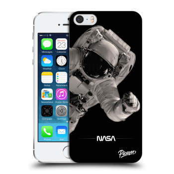 Picasee silikónový prehľadný obal pre Apple iPhone 5/5S/SE - Astronaut Big