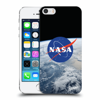 Picasee silikónový prehľadný obal pre Apple iPhone 5/5S/SE - Nasa Earth