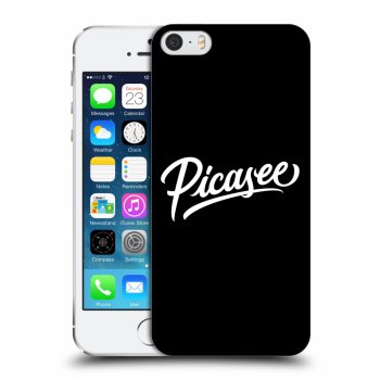 Obal pre Apple iPhone 5/5S/SE - Picasee - White