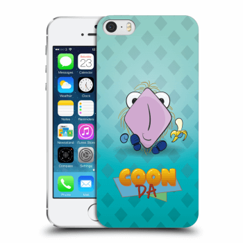 Picasee silikónový prehľadný obal pre Apple iPhone 5/5S/SE - COONDA chlupatka světlá